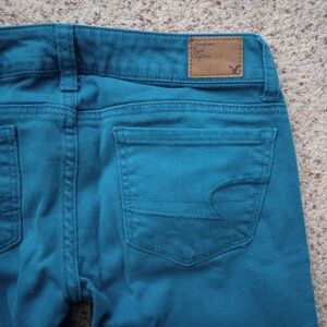 Blue American Eagle Skinny Jeans